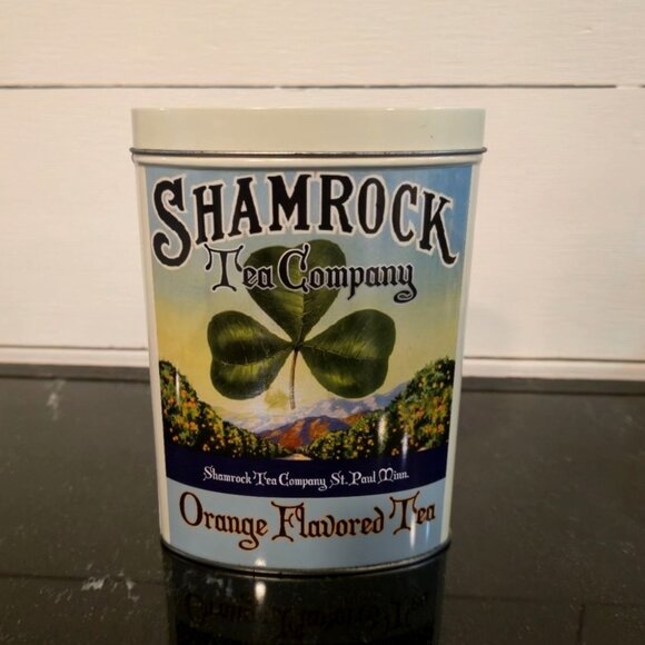 Shamrock Tea Company Other - Vintage collectors Tin Shamrock Tea Company Orange Flavored ST. Paul, Minn.